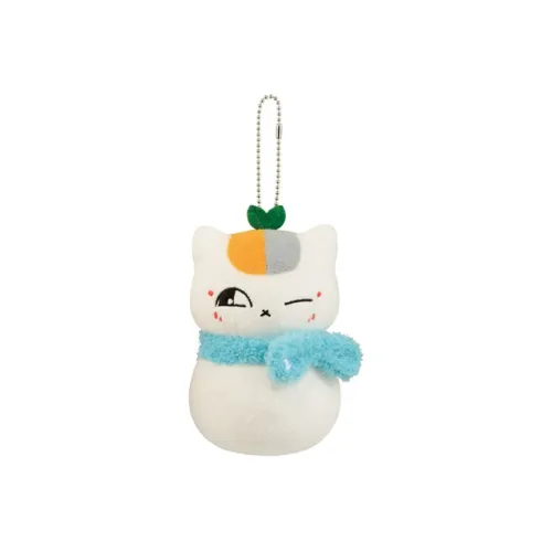 BANDAI Nyanko Sensei Madara Natsume's Book of Friends Талисман Плюшевый Тройной Кошка Teacher Куклы Плюшевая кукла 12 см Рекомендуемый рост