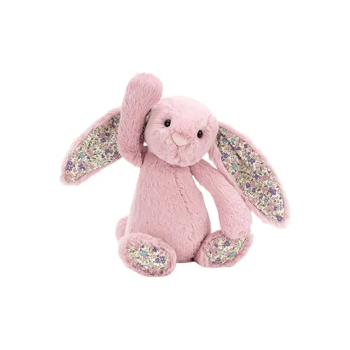 JELLYCAT Bunny Collection Цветочная ткань Тюльпан Розовый Куклы Плюшевая кукла Высота 13 см 18 см 31 см 36 см 51 см