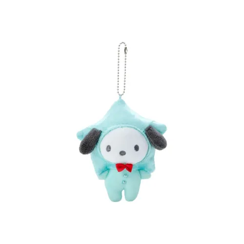 Санрио Покаччо Звезды Платье Вверх Куклы Плюшевый Брелок 12 см Рекомендуемая высота
