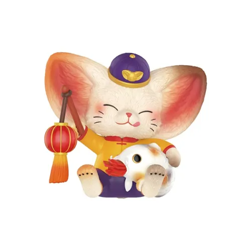 POP MART Коллаборация Kenneth Fox Dance New Year Коллекция Слепые коробки Целая коробка 6 шт