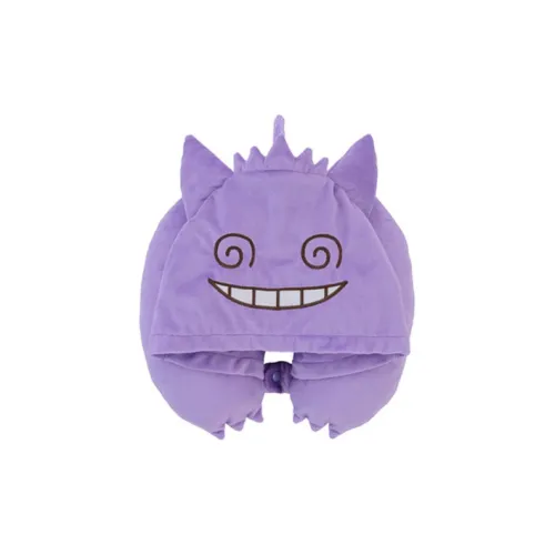 Pokémon Покемон Exhaustive Effort Коллекция Генгар с капюшоном подушка в форме U 35 см мерч по IP