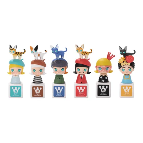 POP MART Molly Real Estate Tycoon Коллекция Набор настольных игр Слепые коробки