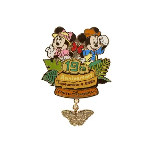 Disney Ocean Mickey Mouse Minnie Mouse Значки