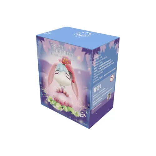 COSMOS BEAR COSMOS Elise Медитирующий Кролик Fantasy Garden Коллекция Слепые Коробки Один Mystery Коробка Целая Коробка 8 шт