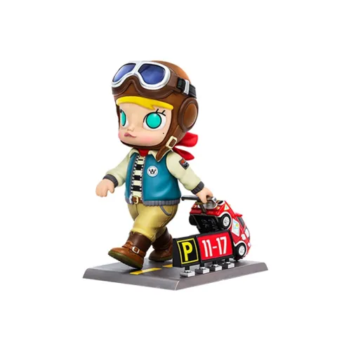 POP MART 400% MOLLY Traveler Модные Фигурки 16 см