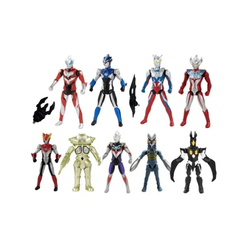 BANDAI Ultraman Otto Fun Puzzle Blind Boxes Full Box 9 Pack BANDAI Ультрамен Отто Веселье и Пазл Слепые Коробки Полная Коробка 9 Штук