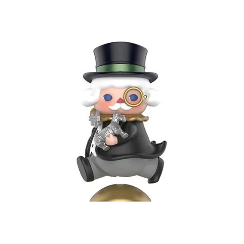 POP MART Pucky Real Estate Tycoon Ограниченная серия коллаборация прозрачный слэм-бокс размер 13 см