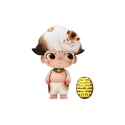 POP MART Dimoo Счастливый кот Модные Фигурки 13 см