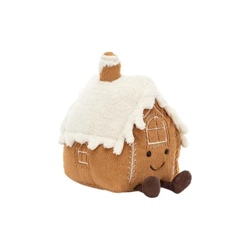 JELLYCAT Gourmet Collection Food Цвет имбирного печенья House Куклы Плюшевая кукла 20 см Высота в сидячем положении