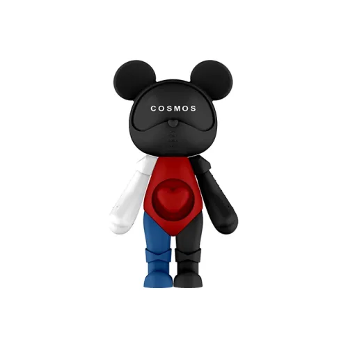 COSMOS BEAR Fashion Colorist COSMOS Черный Голова медведя Прозрачный Коробка Слепые коробки A Один Открыто Коробка
