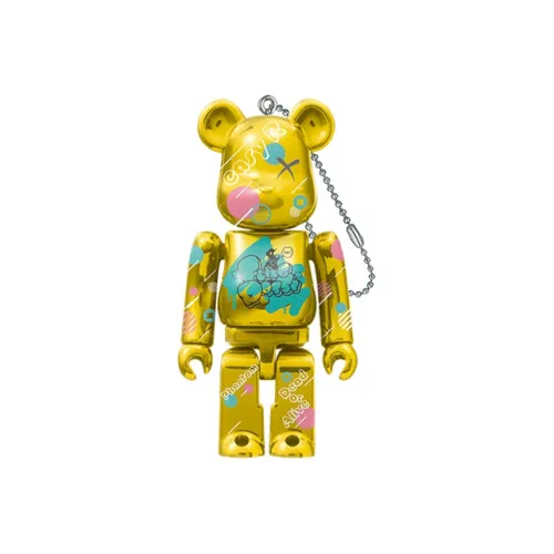 BE@RBRICK Movie Animation Division Rap BATTLE Hypnotmic Mic Fling Posse Команда Emblem Прозрачный Слепой Бокс на Карточке 100%