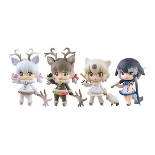 Ocean Church MiniQ Животные Friends 3D-эффект Иллюстрированная Коллекция Arctic Круг EDITION Счастливый Draw Полная коробка 4 шт