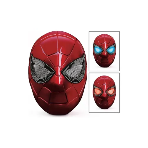 Hasbro Marvel Стальной Паук Man Электрический Светящийся Шлем Маска Головной убор Готовые модели