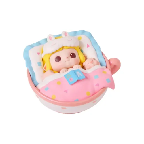 POP MART Коллаборация МиниCo Чай Чашка Детская Прозрачная Слепая Коробка с Карточкой 100% 9см