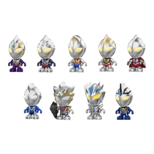 BANDAI Ультрамэн Зеро Ультрамен BANDAI LEGO Ультрамен Кукла Герой Целая коробка 9 шт Слепые коробки Целая коробка 9 шт