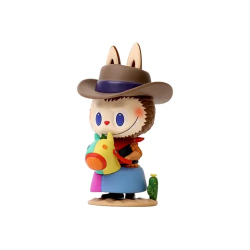 POP MART THE MONSTERS LABUBU West Adventure, Модная Фигурка, 9.6 См