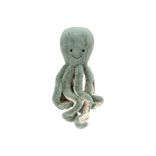 JELLYCAT Ocean Series Животные Odyssey Squid Куклы Плюшевая кукла Высота 14 см 23 см 49 см 75 см