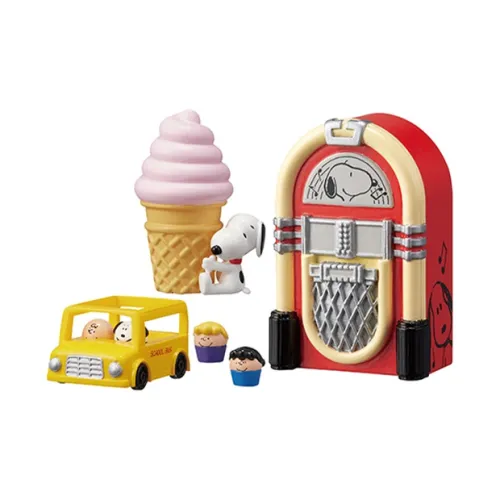 RE MENT Снупи США Общие товары Играть Продукты Один Mystery Коробка Целая коробка 8 шт