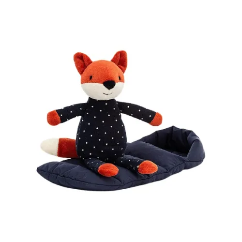 JELLYCAT Forest Animal Collection Hug Лиса Плюшевая Кукла 23 см Высота в Сидячем Позе