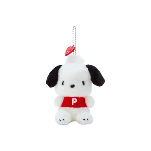 Санрио Покаччо Красный Одежда Кукла Плюшевая Подвеска 10 см Рекомендуемая Высота