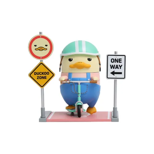 POP MART DUCKOO SCOOTER YA Зеленый Модные Фигурки 12 см