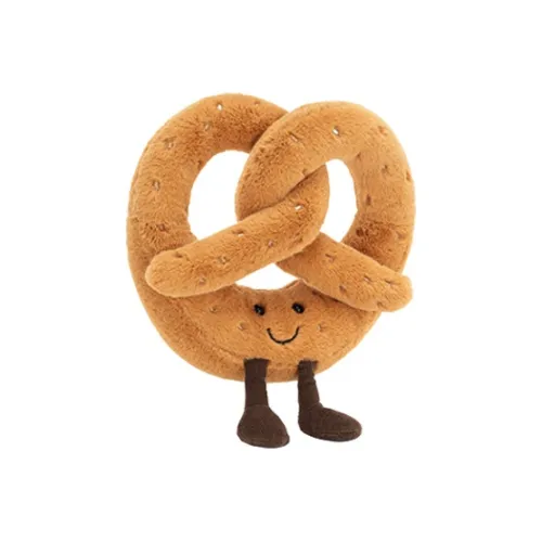 JELLYCAT Fun Food Collection Алкалиновая вода С наполнителем Узел Коричневый Куклы Плюшевая кукла 18см 30см Высота