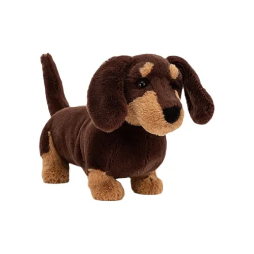 JELLYCAT Собачья коллекция Otto Такса Умбра Куклы Плюшевая кукла Высота 17 см 28 см 34 см Длинный