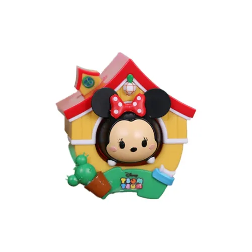 Милый Disney Characters B.Duck TSUM Rainbow House Collection Blind Boxes Single Mystery Box Full Box 12 Pack