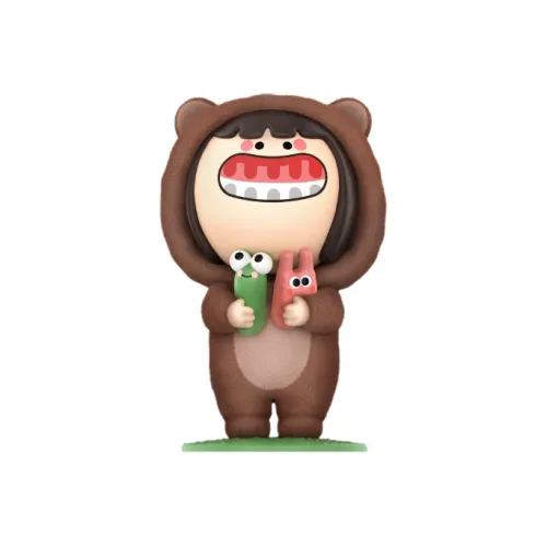 POP MART Жевательная резинка Monster Bear IS So Cute Слепые коробки Teddy Urs