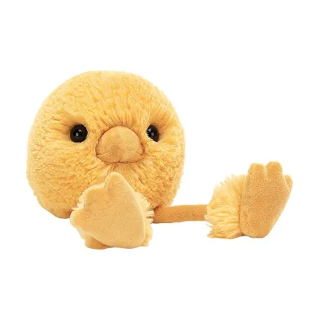 JELLYCAT Farm Animal Collection Golden Chicken Куклы Плюшевая кукла 17 см Высота