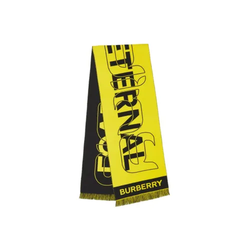 Burberry Вязаные Шарфы Унисекс Желтый