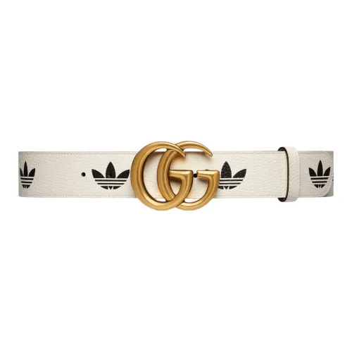 GUCCI Adidas X GUCCI Co Branded SERIES Кожаные ремни Женские