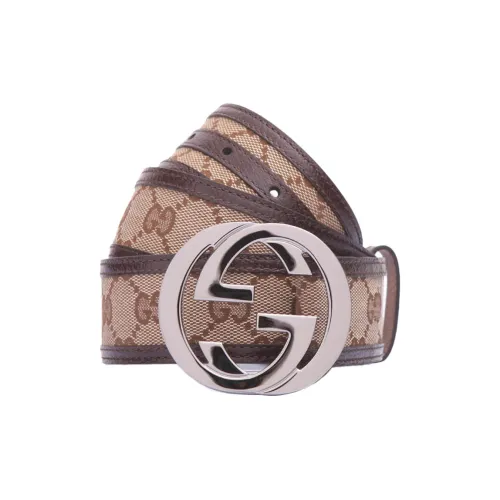 GUCCI GG Marmont Ткань Кожаные ремни Мужской