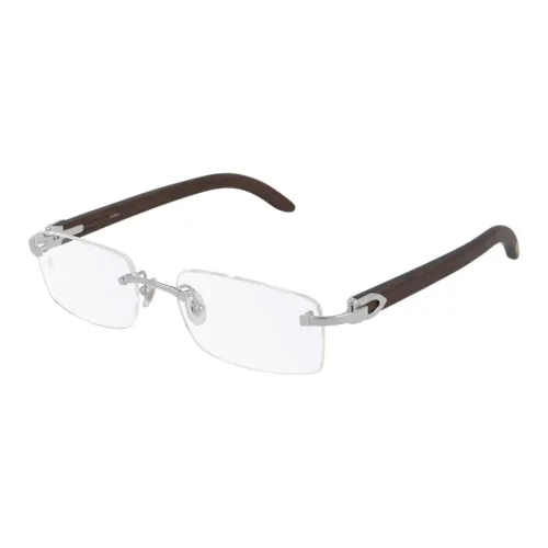 Очки Cartier с диоптриями темно-коричневый мужской