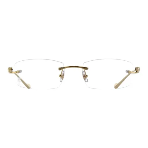 CARTIER EYEWEAR Оправы для очков Золотой Унисекс