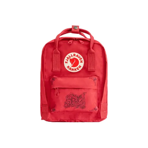 Fjallraven Ткань Рюкзак Мини Унисекс Красный