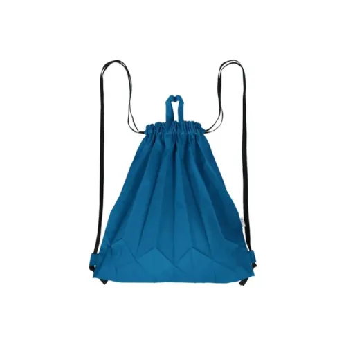 ISSEY MIYAKE Ткань Рюкзак Унисекс Павлин Синий