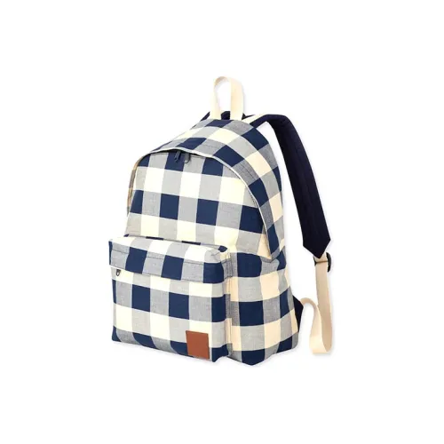 UNIQLO Jw Anderson Коллаборация Хлопок And Полиэстер Рюкзак Стандартный Унисекс Темно-синий