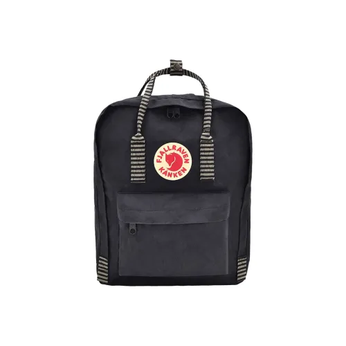 Fjallraven Kanken Хлопковый рюкзак стандартный мужской черный