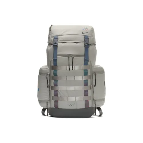 Nike Полиэстер Рюкзак Стандартный Унисекс Серый