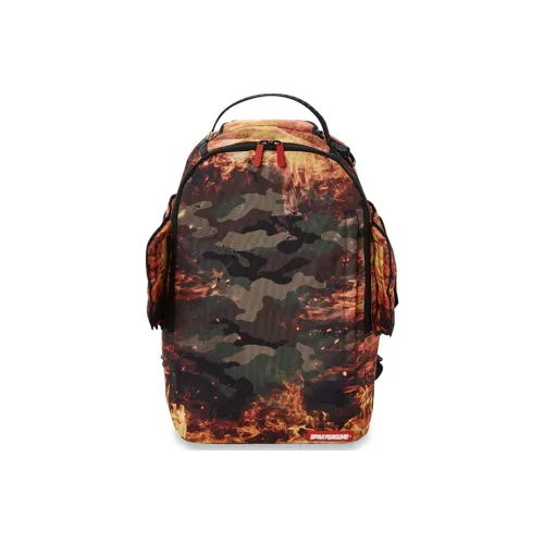 SPRAYGROUND Ткань Рюкзак Стандартный Унисекс Желтый