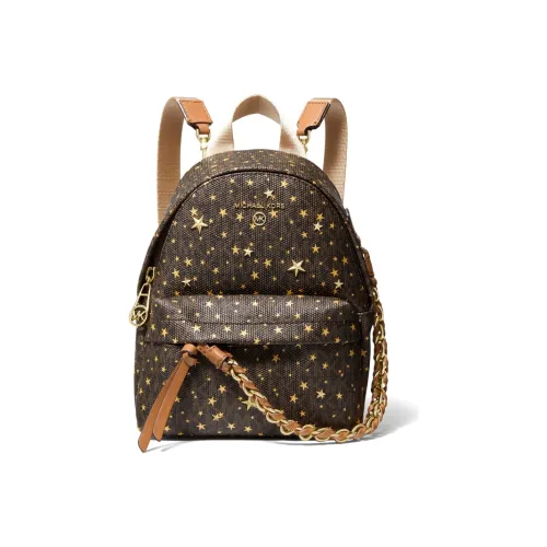 MICHAEL KORS Slater Artificial Leather Backpack Extra Small Women's Dark Brown