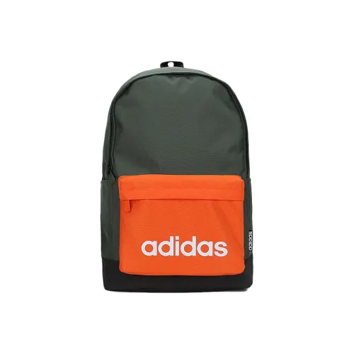 Adidas Полиэстер Рюкзак Стандартный Унисекс Зеленый