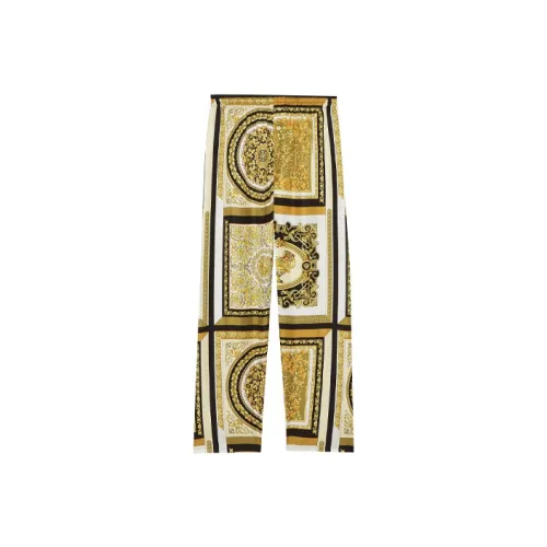 VERSACE Желтые Женские Пижамные Брюки