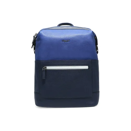 MICHAEL KORS MICHAEL KORS Handbag Collection MK Cooper Коровья кожа Рюкзак Мужской Темно-синий Синий