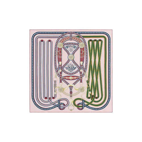 HERMES Шелковые шарфы для женщин многоцветные