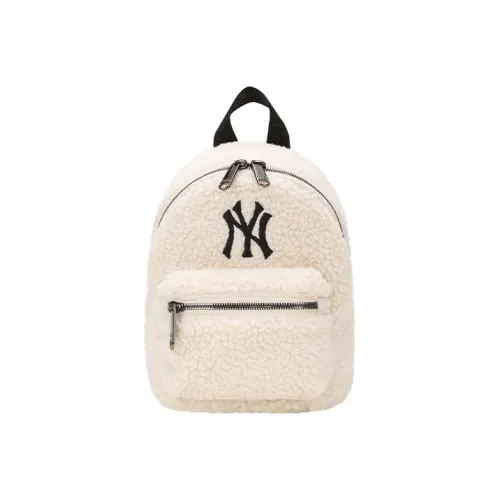 Mlb Base Logo Полиэстер Рюкзак Мини Унисекс Белый