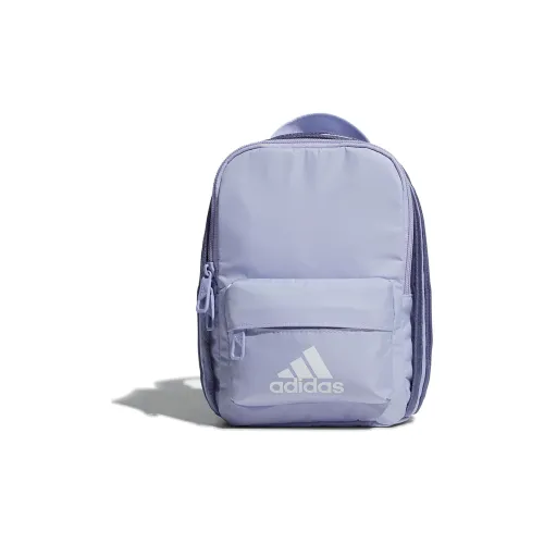 Adidas Polyester Backpack Standard Unisex Light Purple