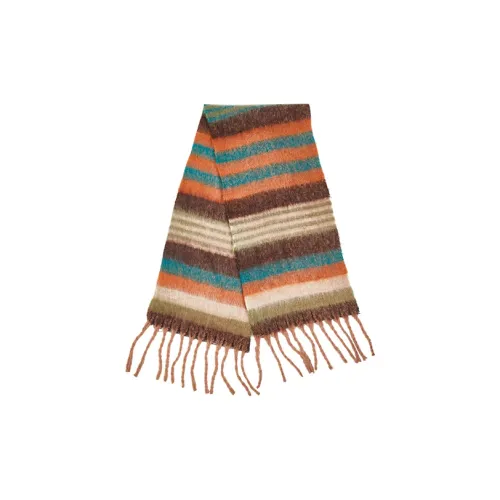 NAME.S Вязаные шарфы Женские Многоцветные Коробка + Сумка для покупок