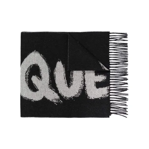 Alexander McQueen Шарфы из шерсти Wool Knit Унисекс